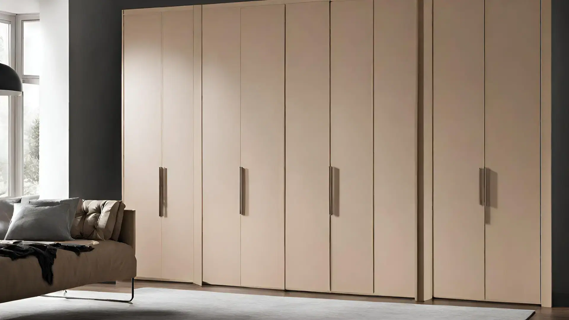 Polyurethane hinged doors example 1